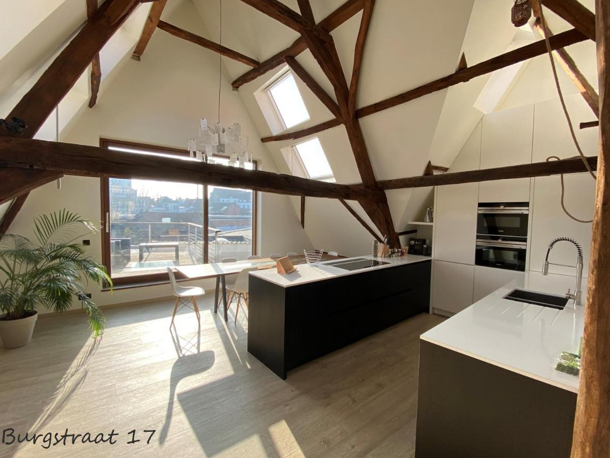 Burgstraat 17 Apartment In Exclusive Patrician House In Medieval Gent Ngoại thất bức ảnh